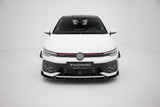Maxton Design - Front Splitter V.2 + Flaps Volkswagen Golf GTI / GTE / R-Line MK8 (Facelift) - Royal Body Kits