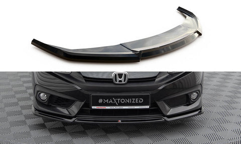 Maxton Design - Front Splitter V.2 Honda Civic MK10