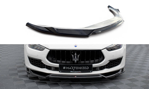 Maxton Design - Front Splitter V.2 Maserati Ghibli MK3 (Facelift)