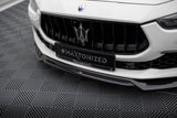 Maxton Design - Front Splitter V.2 Maserati Ghibli MK3 (Facelift) Front Spoiler Maxton Design royalty-bespoke.myshopify.com
