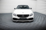 Maxton Design - Front Splitter V.2 Mercedes Benz C63 AMG Sedan/Estate W205/S205 Front Spoiler Maxton Design royalty-bespoke.myshopify.com