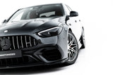 Maxton Design - Front Splitter V.2 Mercedes Benz C63 AMG Sedan W206 / Estate S206 - Royal Body Kits