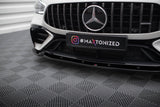 Maxton Design - Front Splitter V.2 Mercedes Benz AMG GT 43 4-Door Coupe V8 Styling Package