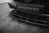 Maxton Design - Front Splitter V.2 Mercedes Benz A-Class AMG-Line W176 (Facelift)