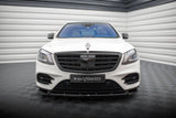 Maxton Design - Front Splitter V.2 Mercedes Benz S-Class AMG-Line W222 (Facelift) Front Spoiler Maxton Design royalty-bespoke.myshopify.com
