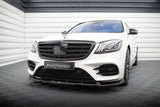 Maxton Design - Front Splitter V.2 Mercedes Benz S-Class AMG-Line W222 (Facelift) Front Spoiler Maxton Design royalty-bespoke.myshopify.com