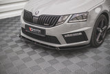 Maxton Design - Front Splitter V.2 Skoda Octavia RS MK3 (Facelift) Front Spoiler Maxton Design royalty-bespoke.myshopify.com
