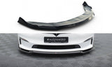 Maxton Design - Front Splitter V.2 Tesla Model S Plaid MK1 (Facelift) Front Spoiler Maxton Design royalty-bespoke.myshopify.com