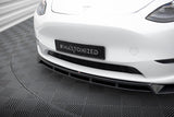 Maxton Design - Front Splitter V.2 Tesla Model Y Front Spoiler Maxton Design royalty-bespoke.myshopify.com