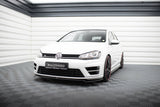 Maxton Design - Front Splitter V.2 Volkswagen Golf R / R-Line MK7 Front Spoiler Maxton Design royalty-bespoke.myshopify.com