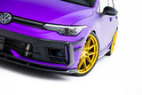 Maxton Design - Front Splitter V.2 Volkswagen Golf R MK8 (Facelift) - Royal Body Kits
