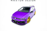 Maxton Design - Front Splitter V.2 Volkswagen Golf R MK8 (Facelift) - Royal Body Kits