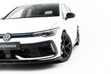 Maxton Design - Front Splitter V.2 Volkswagen Golf R Variant MK8 (Facelift) - Royal Body Kits