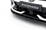 Maxton Design - Front Splitter V.2 Volkswagen Golf R Variant MK8 (Facelift) - Royal Body Kits