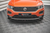 Maxton Design - Front Splitter V.2 Volkswagen T-Roc MK1 Front Spoiler Maxton Design royalty-bespoke.myshopify.com