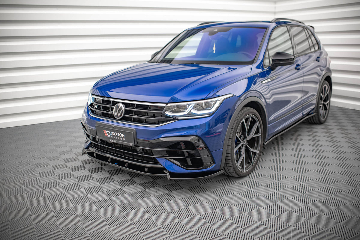 Maxton Design - Front Splitter V.2 Volkswagen Tiguan R / R-Line MK2 ...