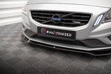 Maxton Design - Front Splitter V.2 Volvo S60 R-Design MK2 - Royal Body Kits