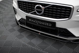 Maxton Design - Front Splitter V.2 Volvo S60/V60 R-Design MK3 - Royal Body Kits