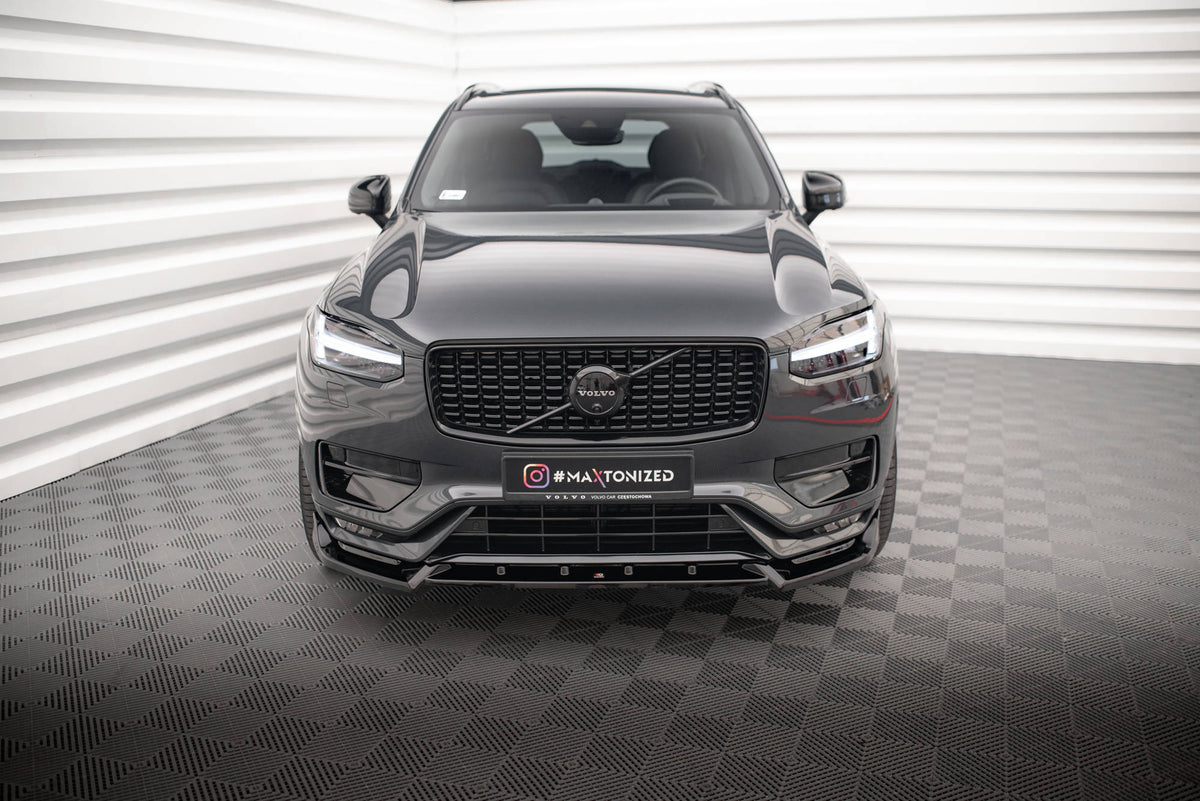 Xc90 R Maxton Design - Front Splitter V.2 Volvo XC90 R-Design MK2 (Facelift ...