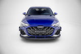 Maxton Design - Front Splitter V.3 Audi A3 S-Line Sedan / S3 Sedan 8Y (Facelift) - Royal Body Kits