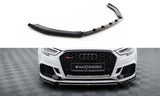 Maxton Design - Front Splitter V.3 Audi RS3 8V Sedan (Facelift) Front Spoiler Maxton Design royalty-bespoke.myshopify.com