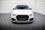 Maxton Design - Front Splitter V.3 Audi RS3 8V Sedan (Facelift) Front Spoiler Maxton Design royalty-bespoke.myshopify.com