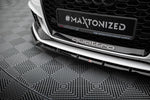 Maxton Design - Front Splitter V.3 Audi RS3 8V Sedan (Facelift)