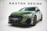 Maxton Design - Front Splitter V.3 Audi S3 Sportback / A3 S-Line Sportback 8Y (Facelift) - Royal Body Kits