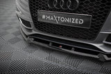 Maxton Design - Front Splitter V.3 Audi A5 S-Line / S5 Coupe / Sportback 8T (Facelift) Front Spoiler Maxton Design royalty-bespoke.myshopify.com