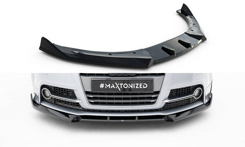 Maxton Design - Front Splitter V.3 Audi TT S-Line / TT S 8J (Facelift) Front Spoiler Maxton Design royalty-bespoke.myshopify.com