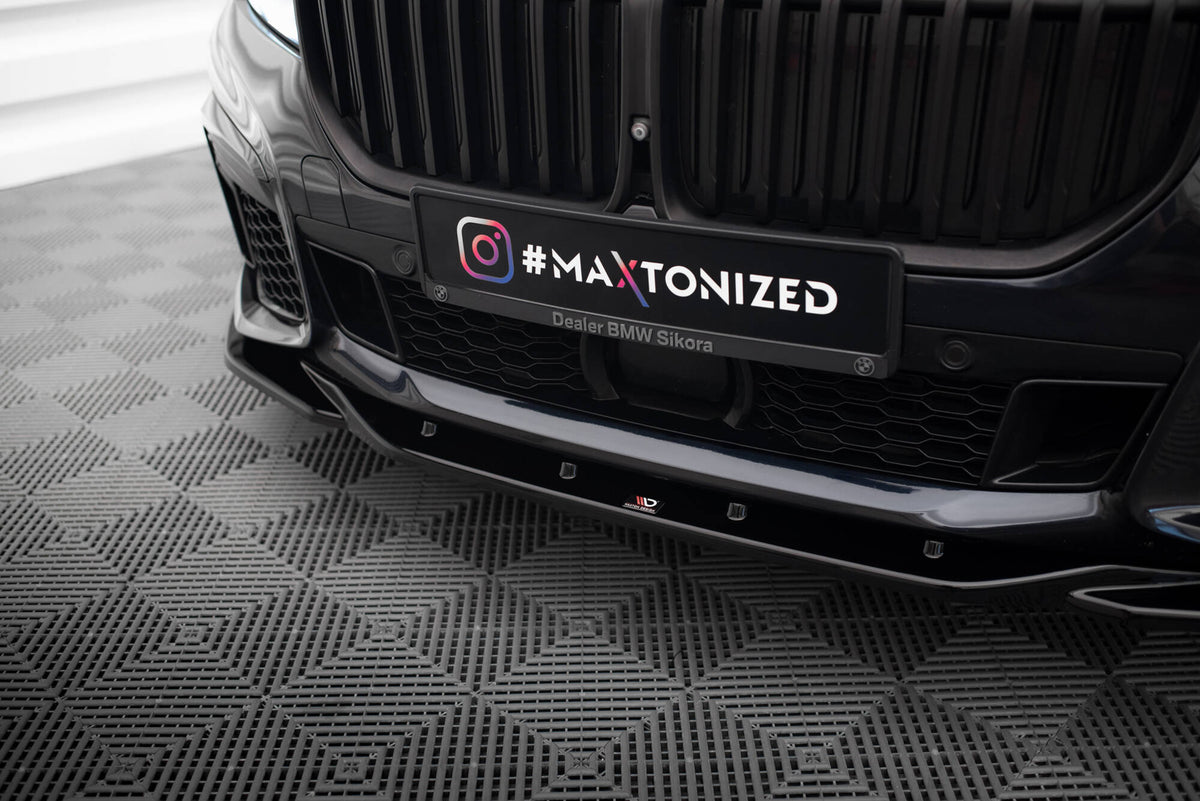 Maxton Kit Maxton Design - Front Splitter V.3 BMW Series 7 M-Pack G11 (Facelift ...