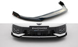 Maxton Design - Front Splitter V.3 + Flaps Volkswagen Golf GTI / GTE / R-Line MK8 (Facelift) - Royal Body Kits