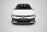 Maxton Design - Front Splitter V.3 + Flaps Volkswagen Golf GTI / GTE / R-Line MK8 (Facelift) - Royal Body Kits