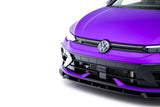 Maxton Design - Front Splitter V.3 + Flaps Volkswagen Golf R MK8 (Facelift) - Royal Body Kits