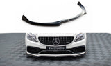 Maxton Design - Front Splitter V.3 Mercedes Benz C63 AMG Sedan/Estate W205/S205 Front Spoiler Maxton Design royalty-bespoke.myshopify.com