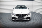 Maxton Design - Front Splitter V.3 Mercedes Benz C63 AMG Sedan/Estate W205/S205 Front Spoiler Maxton Design royalty-bespoke.myshopify.com