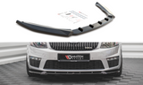 Maxton Design - Front Splitter V.3 Skoda Octavia RS MK3 Hatchback / Estate Front Spoiler Maxton Design royalty-bespoke.myshopify.com