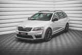 Maxton Design - Front Splitter V.3 Skoda Octavia RS MK3 Hatchback / Estate Front Spoiler Maxton Design royalty-bespoke.myshopify.com