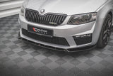 Maxton Design - Front Splitter V.3 Skoda Octavia RS MK3 Hatchback / Estate Front Spoiler Maxton Design royalty-bespoke.myshopify.com
