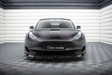 Maxton Design - Front Splitter V.3 Tesla Model 3 Front Spoiler Maxton Design royalty-bespoke.myshopify.com