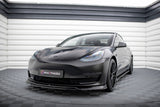 Maxton Design - Front Splitter V.3 Tesla Model 3 Front Spoiler Maxton Design royalty-bespoke.myshopify.com