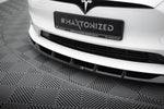 Maxton Design - Front Splitter V.3 Tesla Model S Plaid MK1 (Facelift)