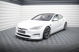 Maxton Design - Front Splitter V.3 Tesla Model S Plaid MK1 (Facelift) Front Spoiler Maxton Design royalty-bespoke.myshopify.com