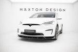 Maxton Design - Front Splitter V.3 Tesla Model X MK1 (Facelift) Front Spoiler Maxton Design royalty-bespoke.myshopify.com