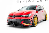 Maxton Design - Front Splitter V.3 Volkswagen Golf GTI Clubsport MK8 (Facelift) - Royal Body Kits