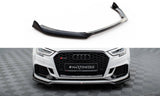 Maxton Design - Front Splitter V.4 Audi RS3 8V Sedan (Facelift) Front Spoiler Maxton Design royalty-bespoke.myshopify.com