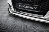 Maxton Design - Front Splitter V.4 Audi RS3 8V Sedan (Facelift) Front Spoiler Maxton Design royalty-bespoke.myshopify.com
