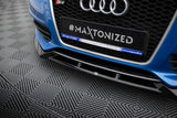 Maxton Design - Front Splitter V.4 Audi S4 / A4 S-Line B8 Front Spoiler Maxton Design royalty-bespoke.myshopify.com