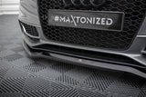 Maxton Design - Front Splitter V.4 Audi A5 S-Line / S5 Coupe / Sportback 8T (Facelift)