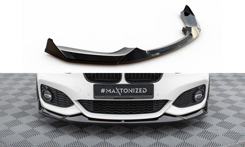 Maxton Design - Front Splitter V.4 CSL Look BMW Series 1 M-Pack / M140i F20 (Facelift)